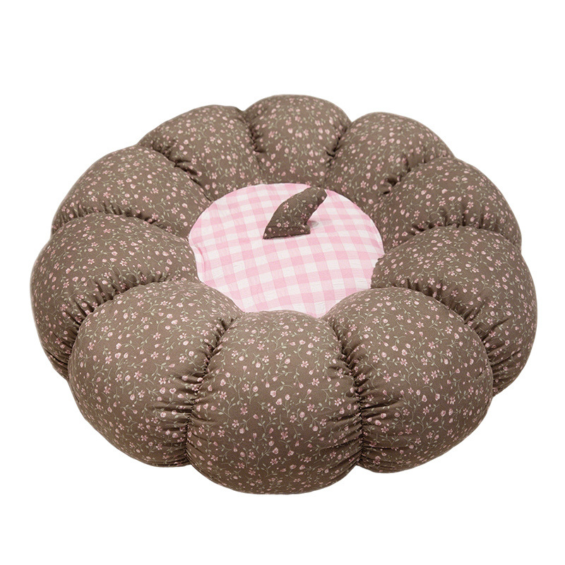 Cojín Futón de Calabaza de Peluche para Sala de Estar y Dormitorio