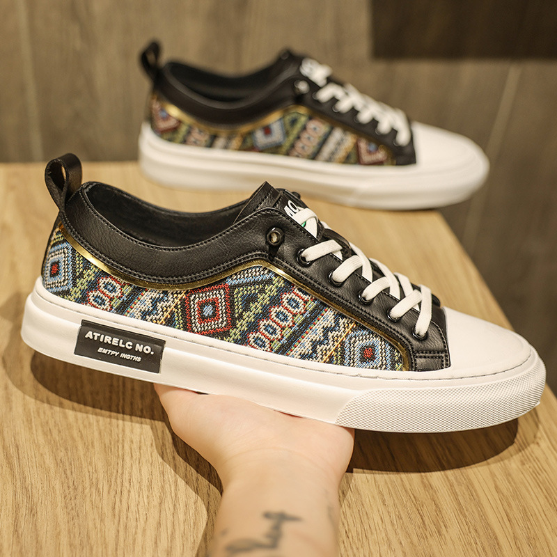 Summer New Mesh Panel Shoes Fashion Embroidery Cloth Breathable Casual Sports Students Small White Foreign Trade_voghion.com