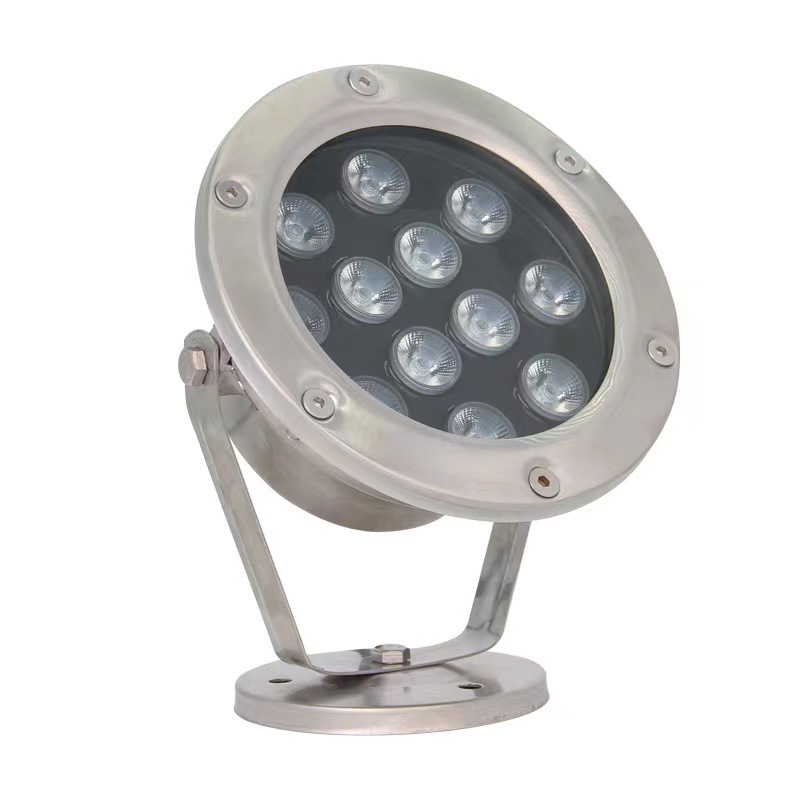 Underwater Light fountain light underground light colorful spotlight stainless steel LED512 control swimming pool underwater fountain spotlight