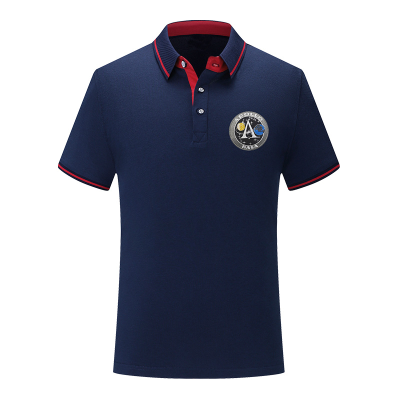 新款企業POLO衫定制男女同款工作服短袖t恤工衣定制絲印刺繡LOGO