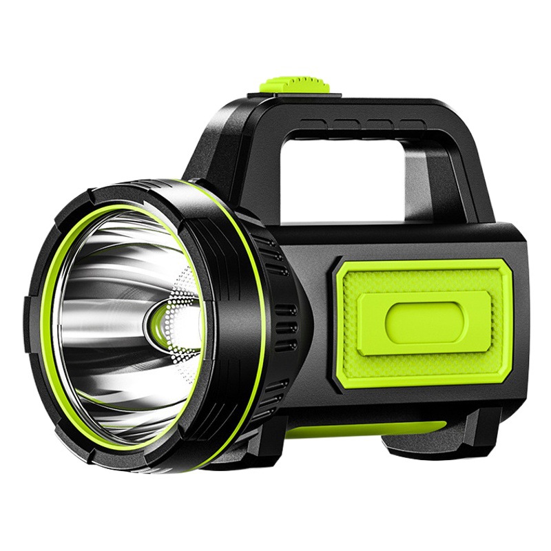 Reflector de luz fuerte al aire libre LED multi-función linterna lámpara de resistencia ultra-larga lámpara portátil recargable impermeable