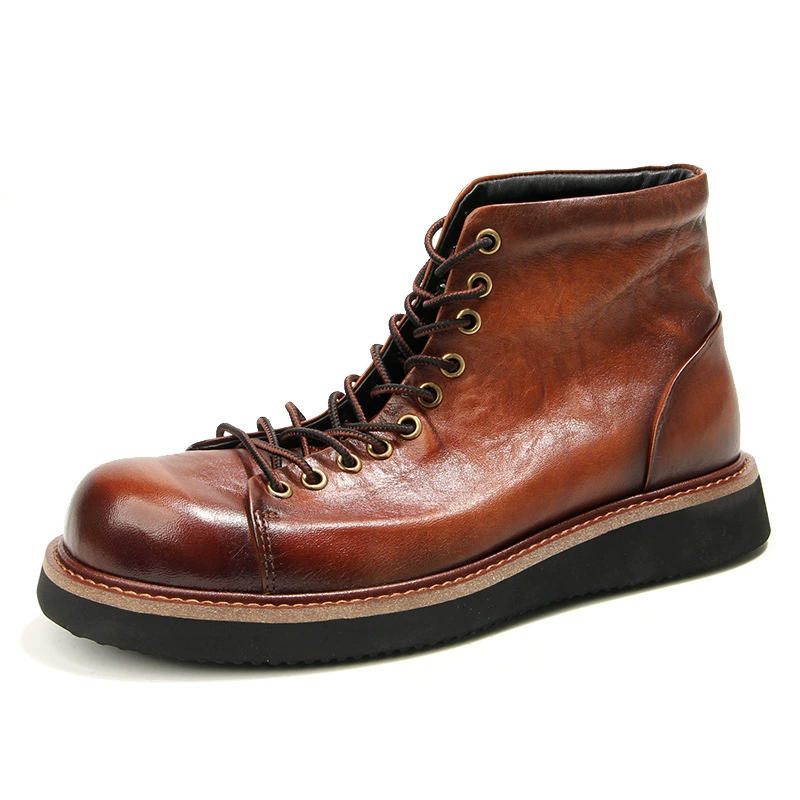 Skydiver, retro boots, high footwear for leisure, handmade