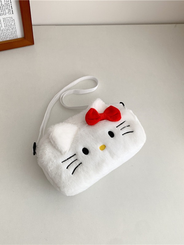 Bolso Bandolera de Felpa para Celular de Felpa para Uso Diario
