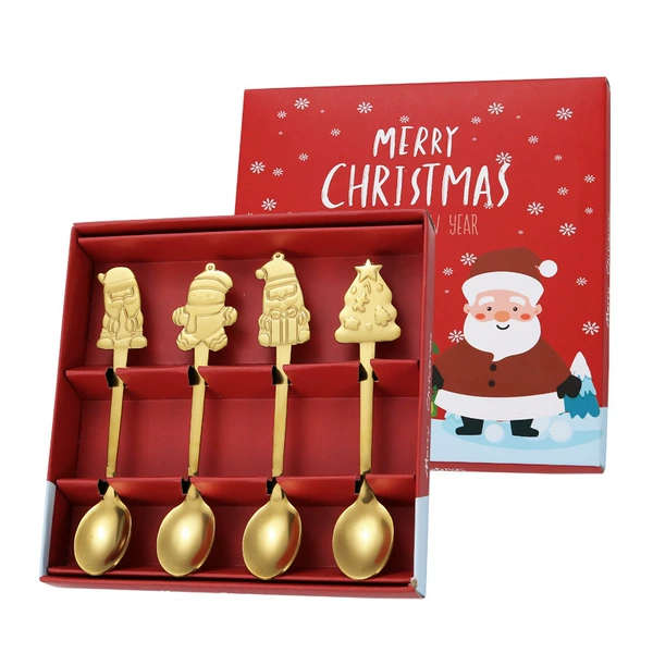 Red box tree gold 4 piece set