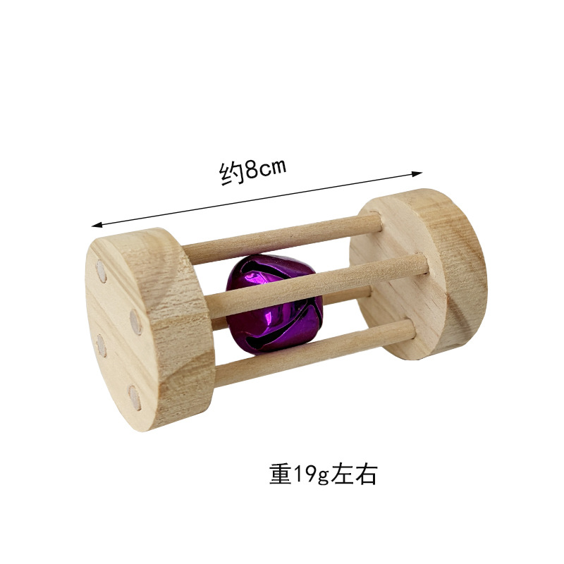 Set de Juguetes Molares para Mascotas Pequeñas de Madera Masticable para Hámsteres y Conejos image 14