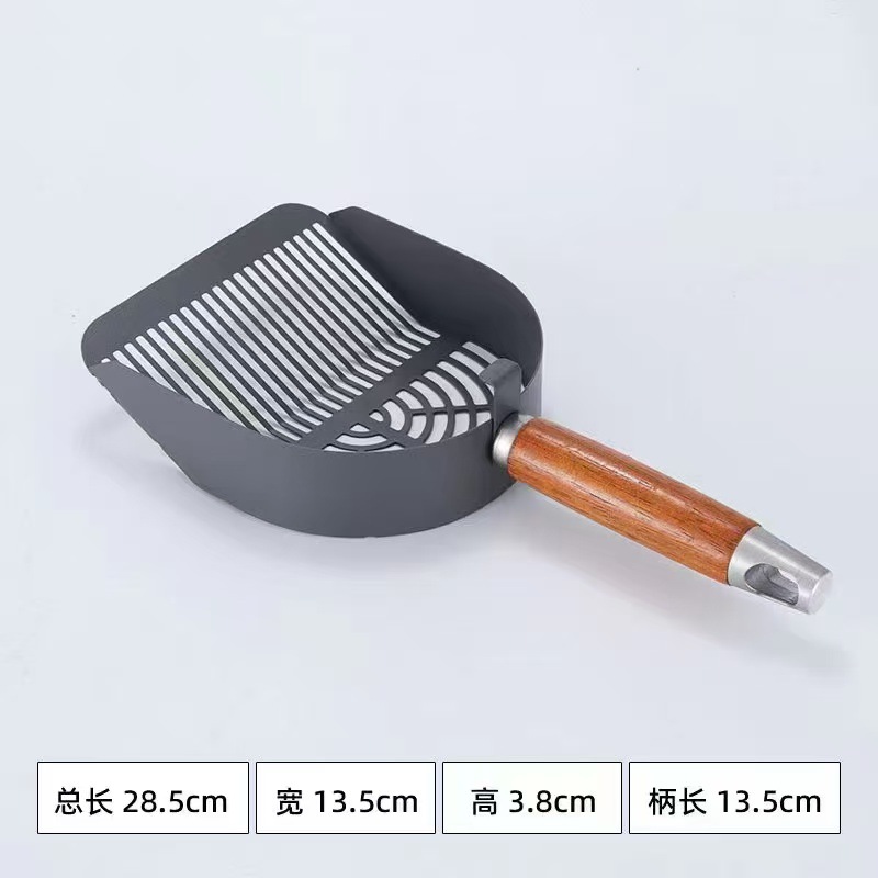 회색 강철 손잡이 긴 조항