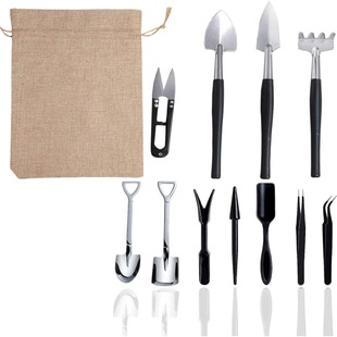 Gardening tool set home feeding artifact good helper micro landscape tool bonsai pruning watering succulent plants