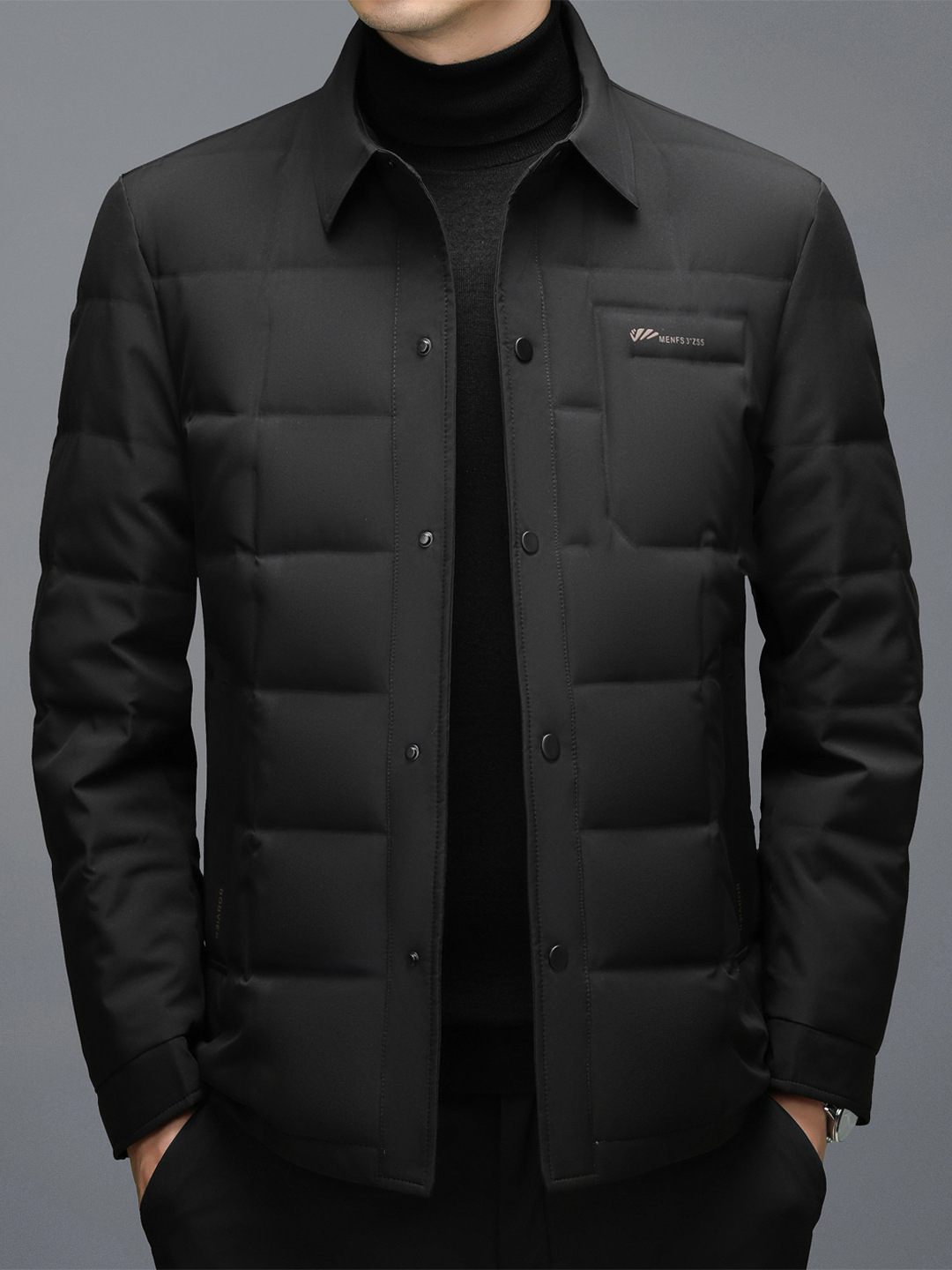 Winter warm down jacket for leisure
