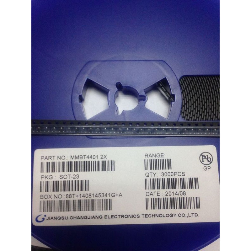 厂家供应长电贴片三极管 MMBT4401 2X贴片三极管等