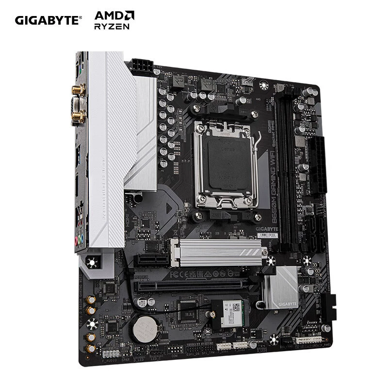 Материнская плата Gigabyte White Demon Eagle B650M GAMING WIFI DDR5 для настольного ПК, для процессоров AMD5