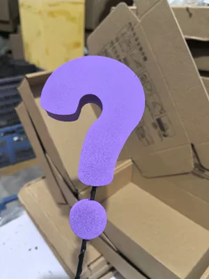and Cute Question Marks and — Other Automotive Exterior Supplies - purple-question-mark