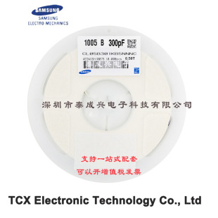 �NƬ�������CL05B301KB5NNNC 0402X7R301K50V050T  300PF