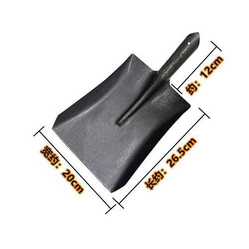 Heavy-duty steel shovel track steel shovel subway shovel outdoor sharp shovel agricultural garden tool tree planting iron plow snow removal iron rake