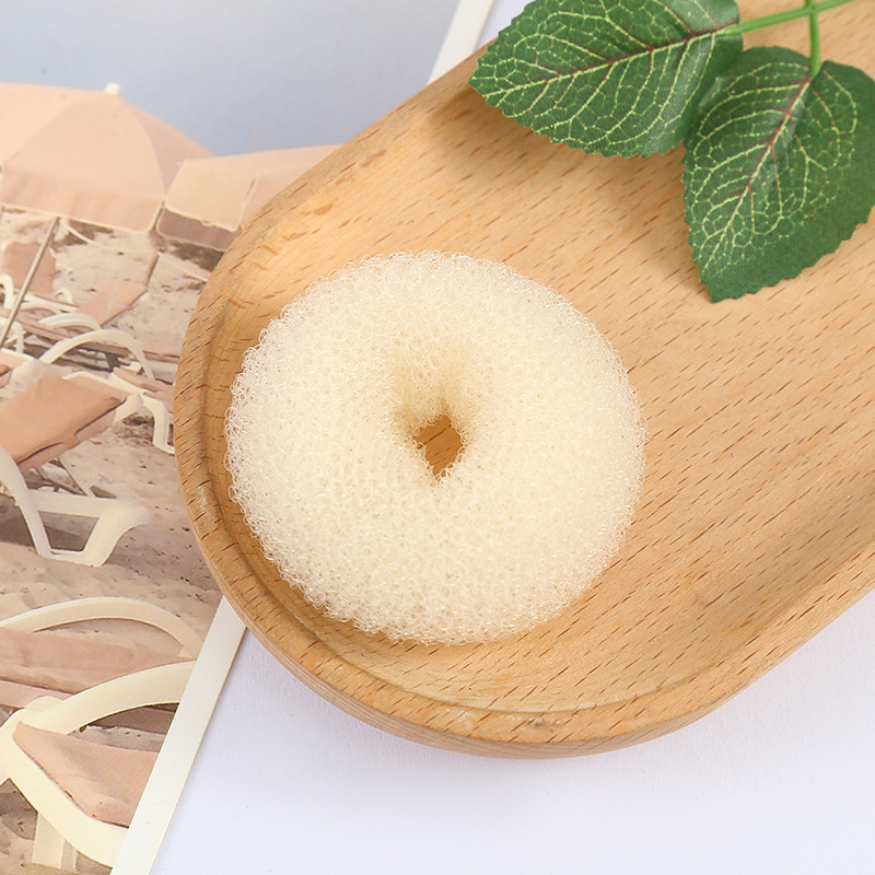 Meatball cabeza placa artefacto perezoso tejer donut pelo encaje francés simple bandeja esponjosa al por mayor