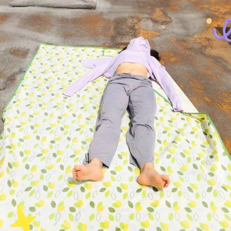 Лет mat outdoor floor mat for dog days, sunbathing mat for back, special artifact for sunbathing, back mat for sunbathing, outdoor equipment