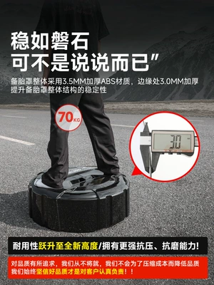 Spare wheel cover: Tank 300 Spare Tire Cover with