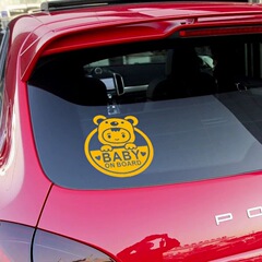 国境を越えた外国貿易車の反射ステッカー赤ちゃんの車のボディ窓ガラス装飾車のテール警告デカール