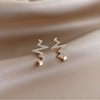 Silver needle, earrings, silver 925 sample, wholesale, internet celebrity, high-quality style, simple and elegant design