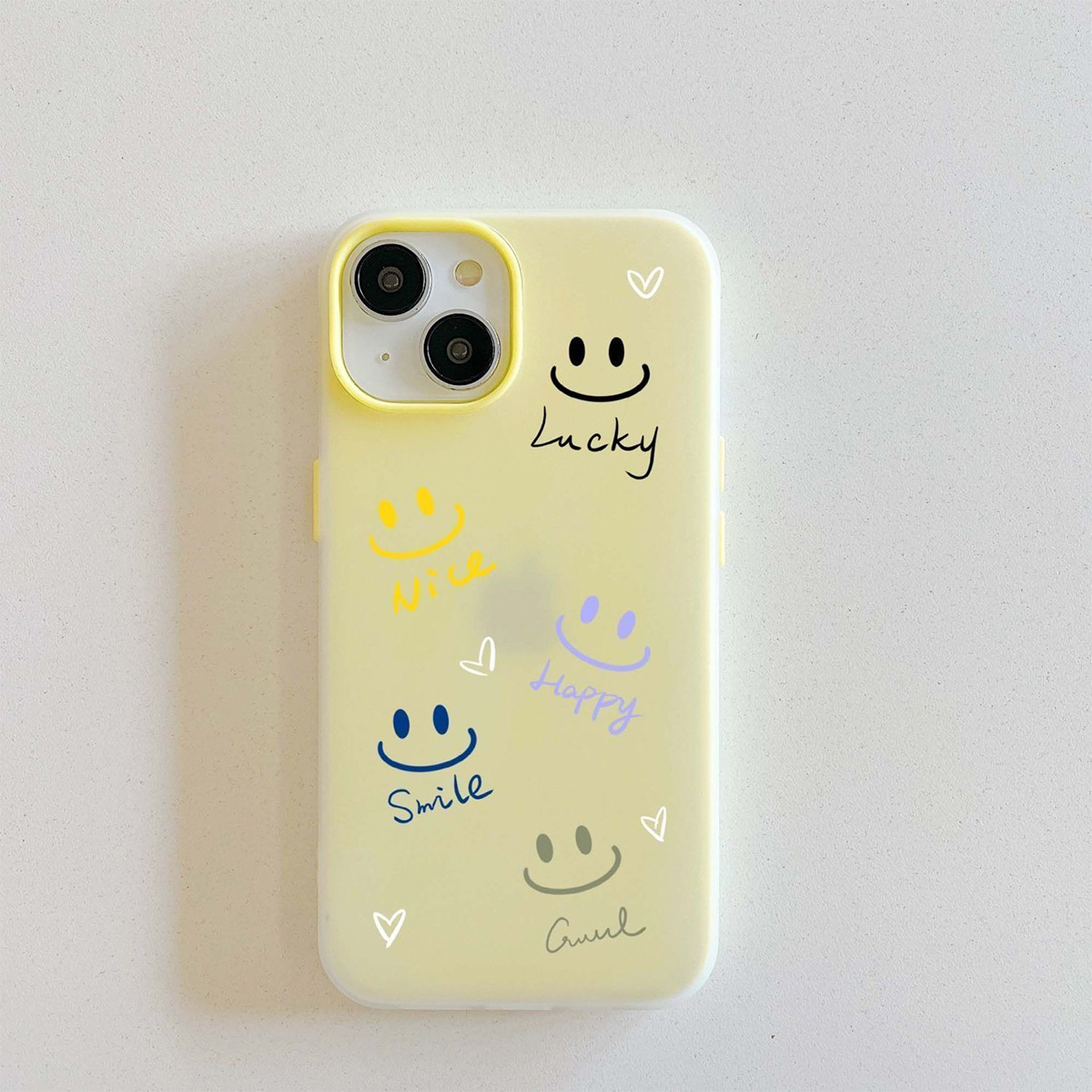 果冻二合一手机壳新款简约网红爱心卡通可爱散热时尚网红全包边女