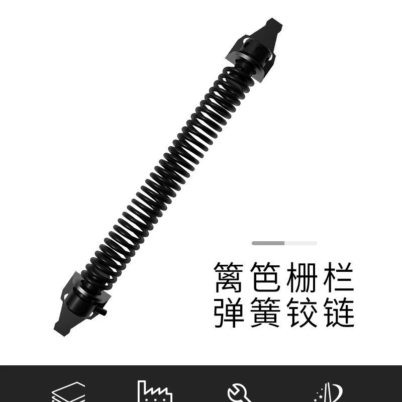 Американские пружинные петли для ворот, садовые петли для забора, защелки для ворот оптом, доступны для использования на открытом воздухе