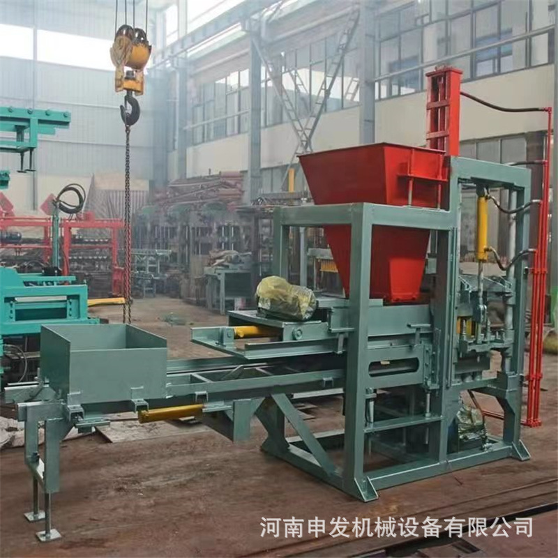 水泥砖机 全自动液压免烧花型砖机 无尘混凝土切砖制砖机直销