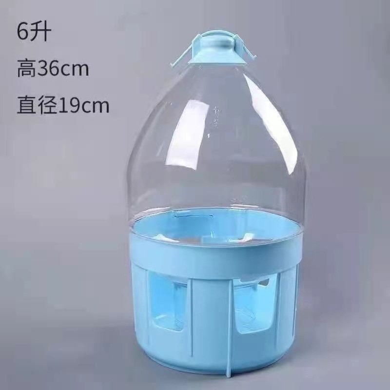 鸽子用品用具饮水器自动喂水信鸽水槽赛鸽喝水桶鸽具鸡用水壶加厚|undefined