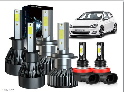Ön faralar | Fog Lights, High and - black-c6-h1-2-pieces-h7-within-f2cob-2-pieces-fog-light-white-light-h11-2-pieces