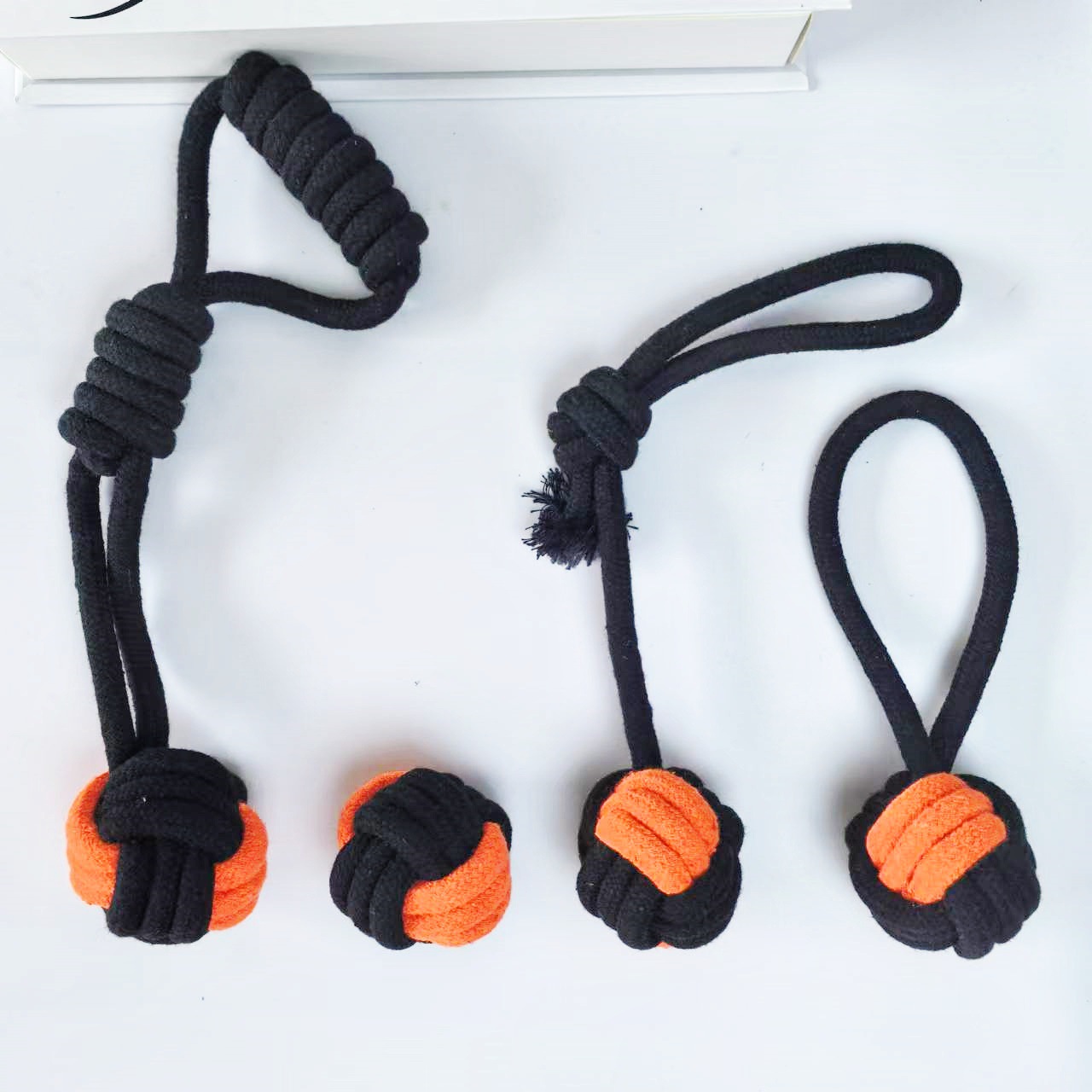 Explosiones transfronterizas regalos de Halloween para mascotas juguetes de algodón juguetes para perros de dientes de dientes de limpieza de dientes cuerda nudos artículos para mascotas