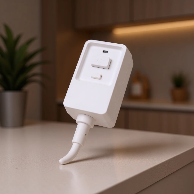 厂家批发6A漏电保护插头 智能毛巾架专用6A认证