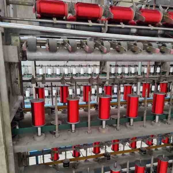 浅金纸丝包黑涤纶长丝纱线玫红丝绕黑纱线银丝包150D彩纱芯圆形线