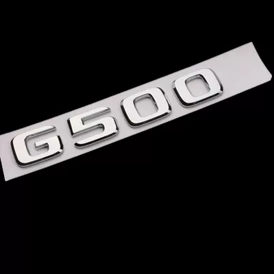 Car logo G63, G65 AMG models: includes emblem - standard-g500