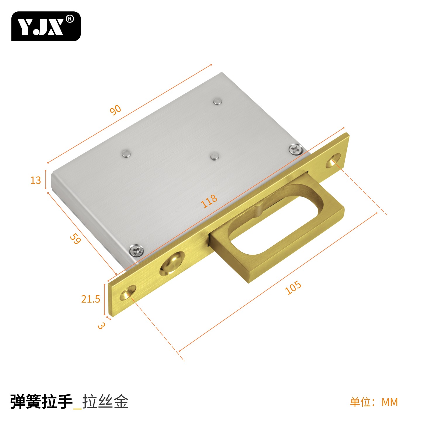 Presione el mango de la puerta de bolsillo enlazada cerradura accesorios de hardware puerta deslizante cerradura corredera puerta escondida perno de puerta invisible image 29