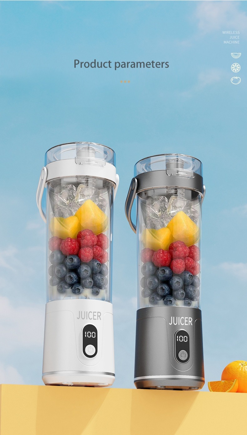 Factory Multifunctional Juicer Home Fruit Juice Machine Wireless Small Mini Electric Portable Juice Extractor