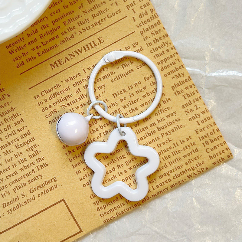 Színes pentagram akril kulcstartó táska díszítéshez_voghion.com