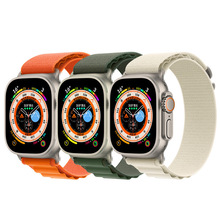 适用apple watch ultra苹果8高山回环式表带iwatch尼龙手表表带批