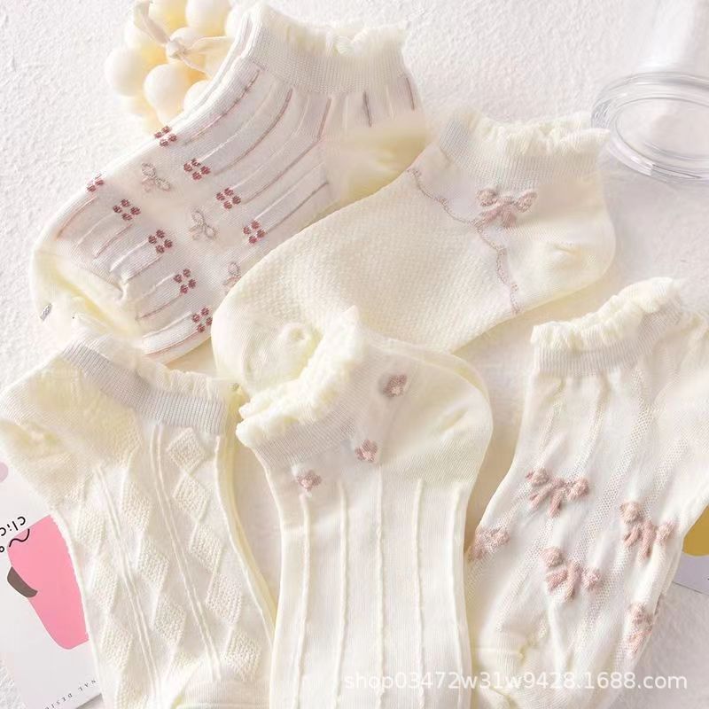 Calcetines primavera y verano niñas tubo medio color sólido mujer todo fósforo jk personalidad de tendencia tubo medio largo color sólido aguja gruesa apilamiento calcetines estilo delgado