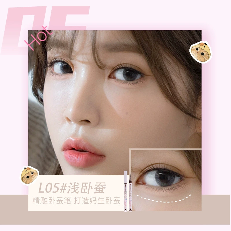 Liquid Eyeliner ROZO waterproof quick-dry, long-lasting, smudge-proof