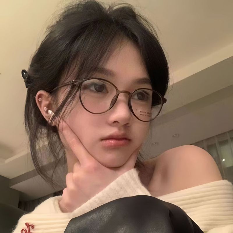 Internet Celebrity Tr90 Ultra-Light Eyeglass Frames for Women Without Makeup, Nearsighted Glasses Frames, Artistic Small Frames, Non-Prescription Glasses for Men, Blue Light Blocking Glasses Internet Celebrity Tr90 Ultra-Light Eyeglass Frames for Women Without Makeup, Nearsighted Glasses Frames, Artistic Small Frames, Non-Prescription Glasses for Men, Blue Light Blocking Glasses