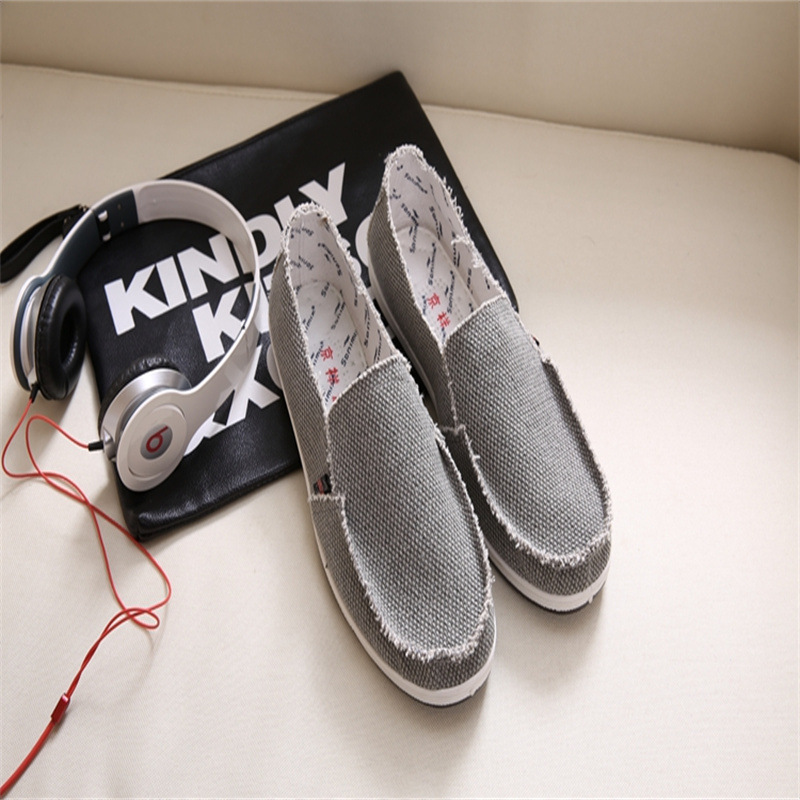 Herren-Sneakers aus Canvas mit Fußgewölbeunterstützung, leichte Sneakers, Schuhwerk_voghion.com