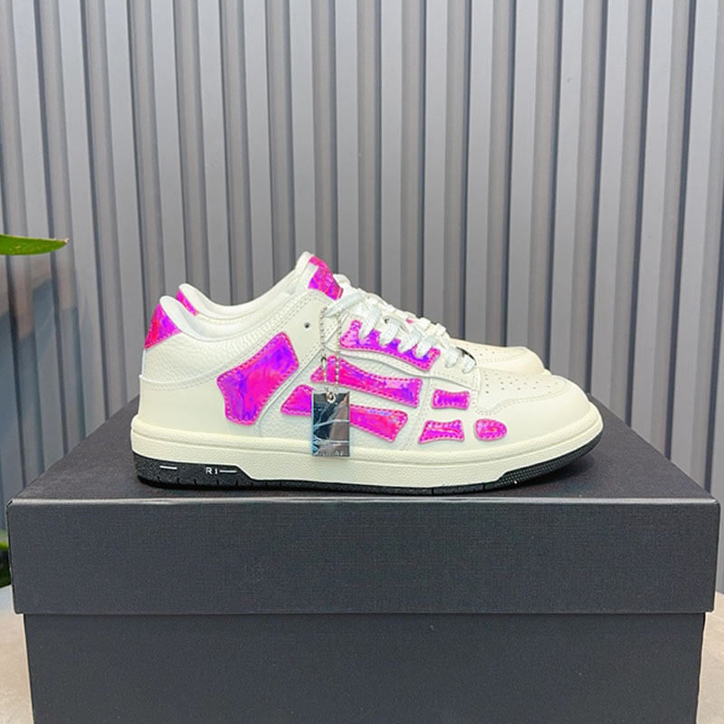 2024 nuevo estilo arim * zapatos de hueso hombres y mujeres zapatos deportivos casuales transpirables zapatos de pareja de panda blanco y negro de cuero a juego