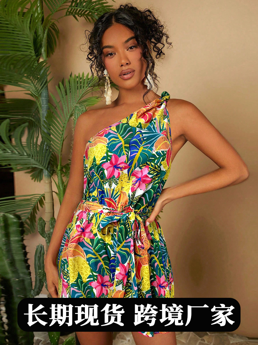 Ropa de mujer popular en sitios web independientes, 25 nuevos estilos de verano, mono de tirantes para mujer, pantalones de una pieza, venta al por mayor directa de fábrica
