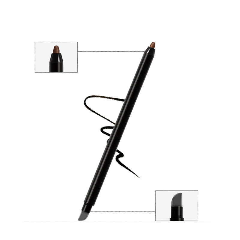 翠黛工厂 慕丝眼线眼影胶笔三合一防水卧蚕蝉笔定制贴牌加工oem