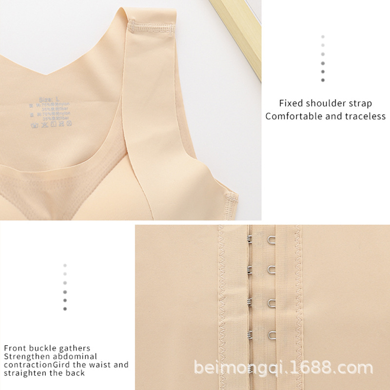 Nuevos productos transfronterizos Amazon extensión de 4 filas 18 botones de poliestireno jorobada 4 en 1 abdominal al por mayor