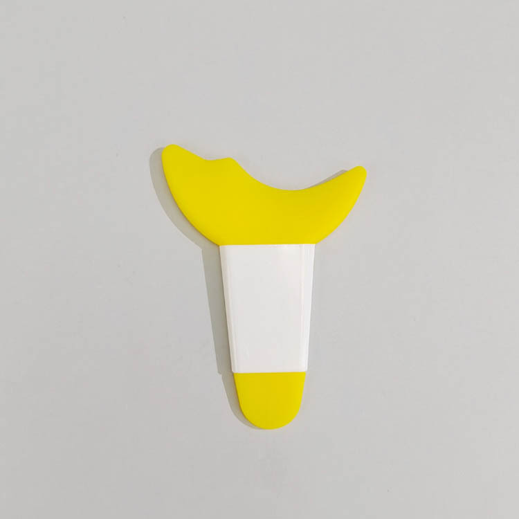 Novato dibujo de línea de ojos ayudante de maquillaje de ojos crescente multi-energía magia aplicación de sombra de ojos cepillo máscara belleza de la placa de acero