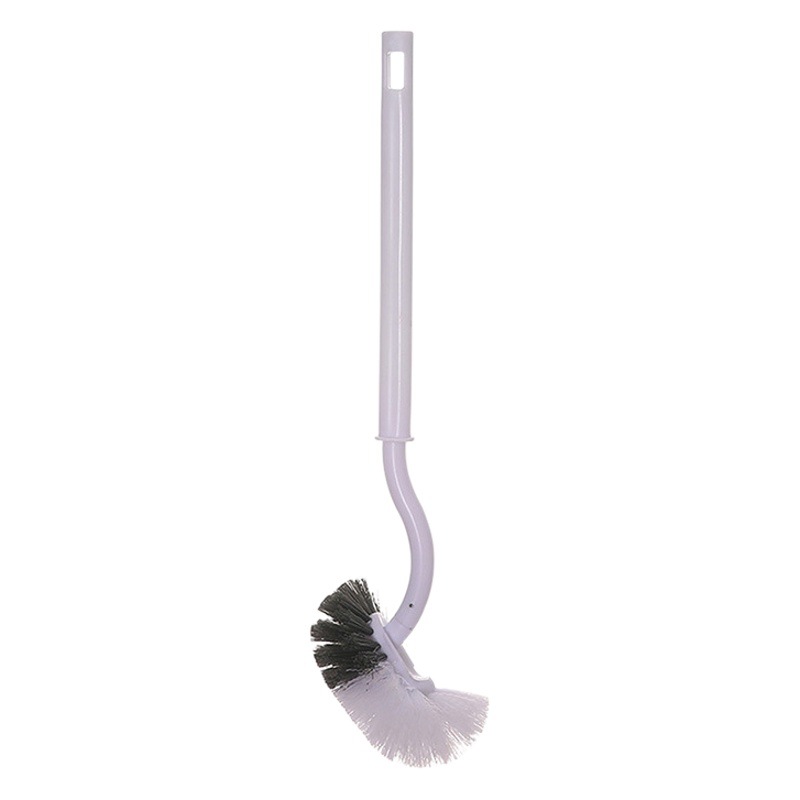 Japanese S-Shaped Curved Long-Handled Toilet Brush Bathroom Cleaning Brush Toilet No Dead Corner Sanitary Brush Multi-Functional Brush