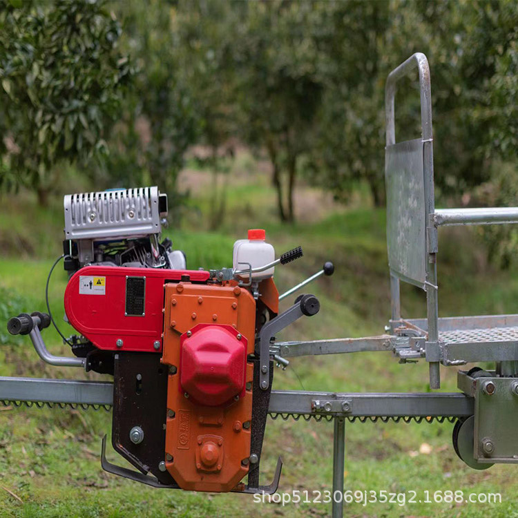 果园茶山小火车 复杂路面搬货小能手 单轨轨道运输车 载货能力强