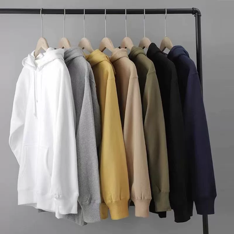 Свободный пуловер в Корейском стиле, тонкий мужской ленивый стиль с капюшоном, 2023, новый весенне-осенний Модный на флисовой подкладке с длинным рукавом