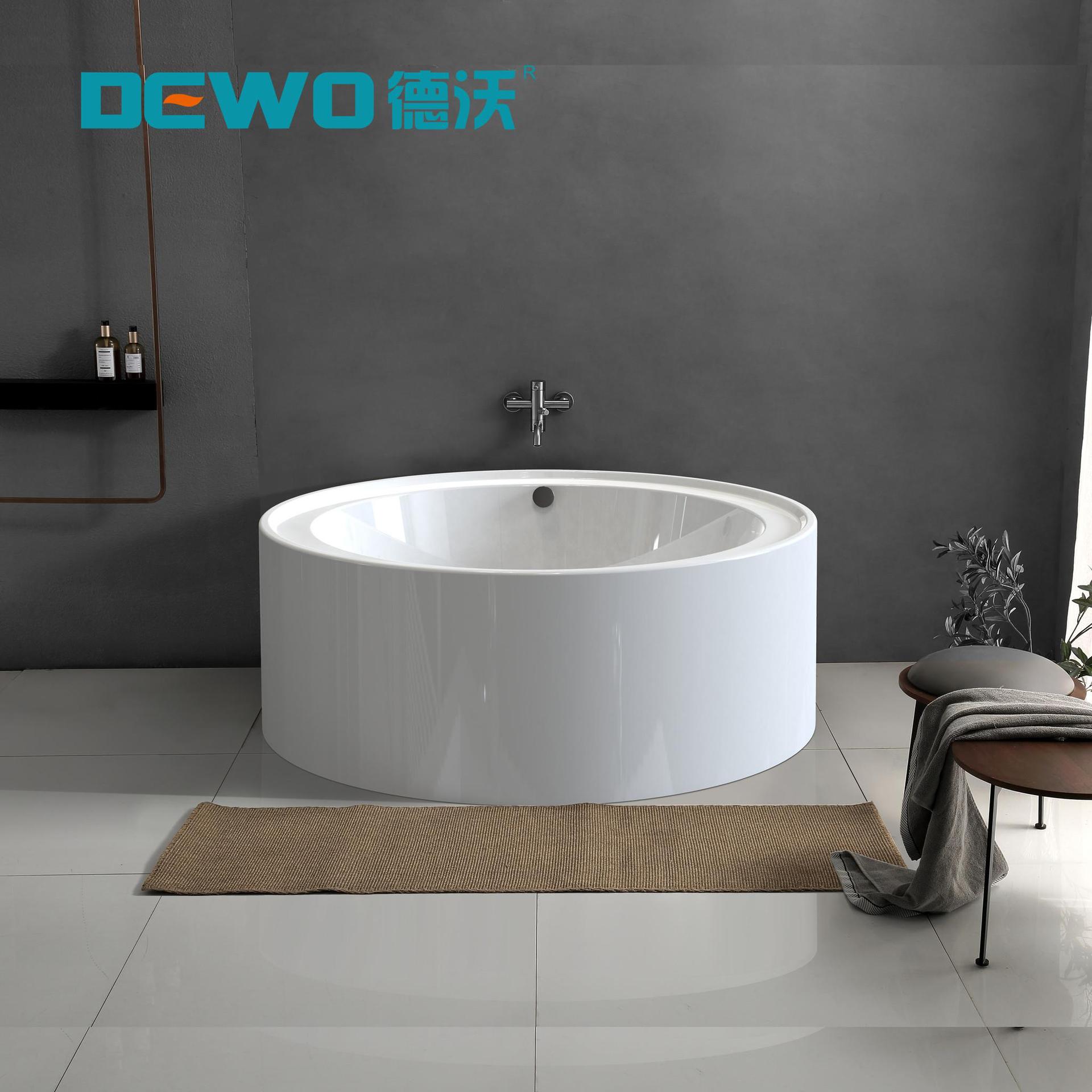 Devo bathroom factory direct hotel villa export foreign trade acrylic comfortable adult bathtub
