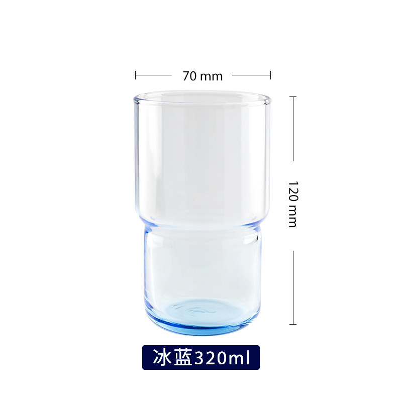 6 가오누오 쌓을 수 있는 컵(320ml) 아이스 블루