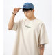 Han Lu Men's Cotton Basic Letter Printed T-shirt Men's and Women's Couples Summer New Loose Round Neck T-shirt